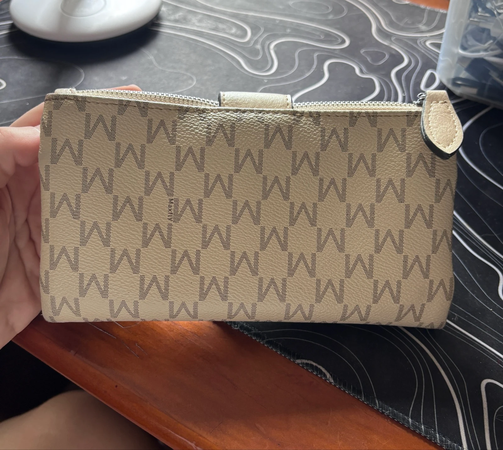 Cartera beige Maxfly – photo 9